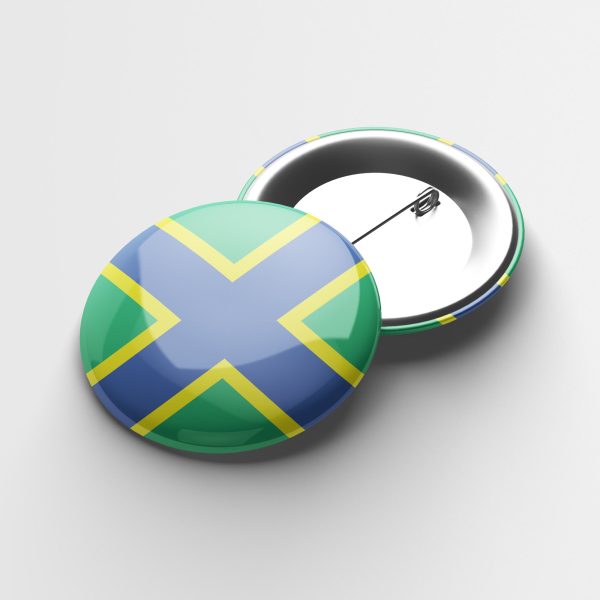 Значок вепсский флаг