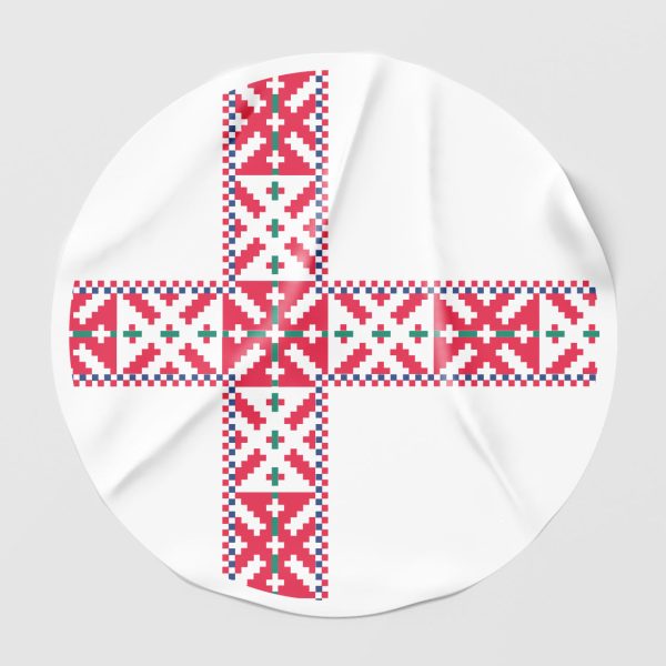 Наклейка на автомобиль флаг сету