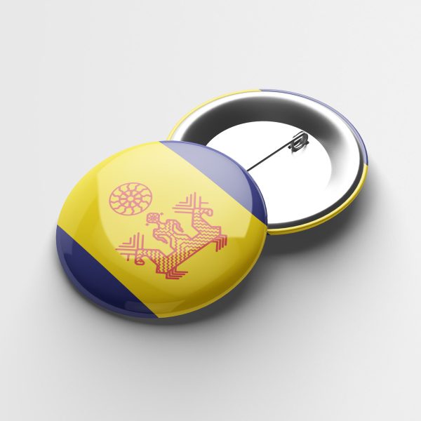 Значок ижорский флаг