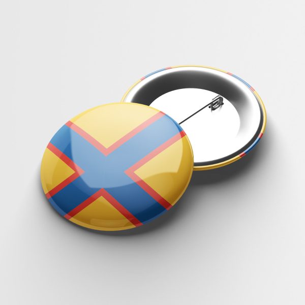 Значок флаг финнов-ингерманландцев